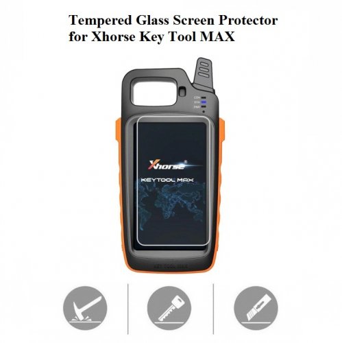 Tempered Glass Screen Protector for Xhorse VVDI Key Tool Max